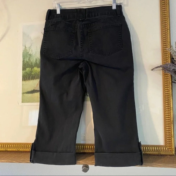 NYDJ Not Daughter Jeans Crop Capri Wide Cuff - Picture 2 of 9